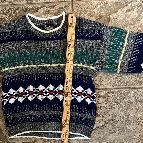vintage zephyr sweater youth small - Picture 9 of 9